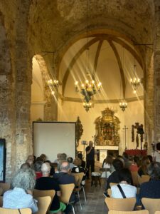 Acte inaugural de les pintures de l’església de Sant Pere